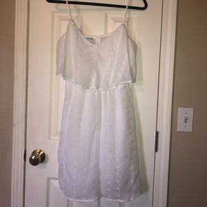 White, Medium, Summer Dress